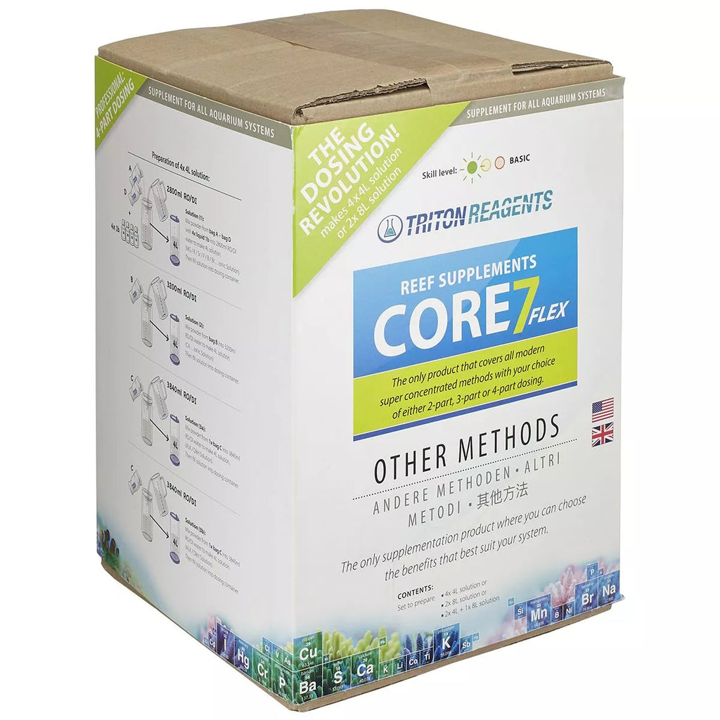 Triton Core7 Flex Reef Supplements 4000mL Set (Other Methods