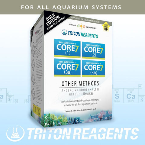 Triton CORE7 Reef Supplements- Bulk 4x4L For other methods