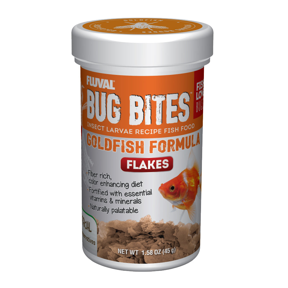 Fluval Bug Bites Goldfish Flake Formula – Manhattan Aquariums